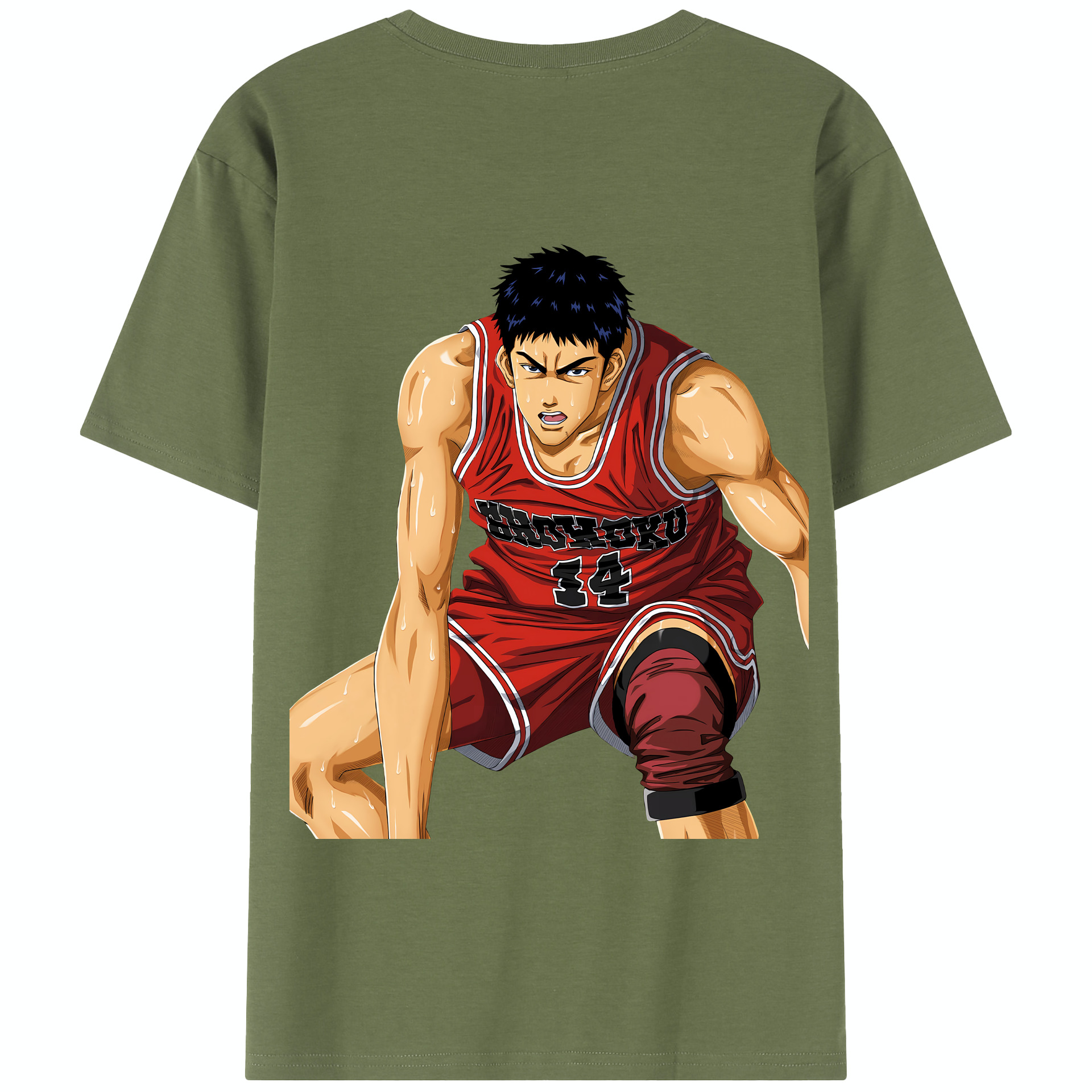 （画像用） SLAM DUNK／スラムダンク 綿100％半袖Tシャツ（背面プリント）